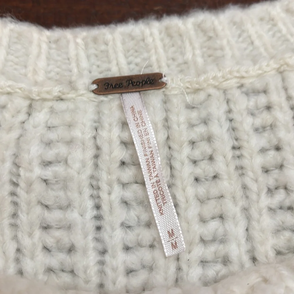 Free People Cream Sweater - Picture 6 of 11
